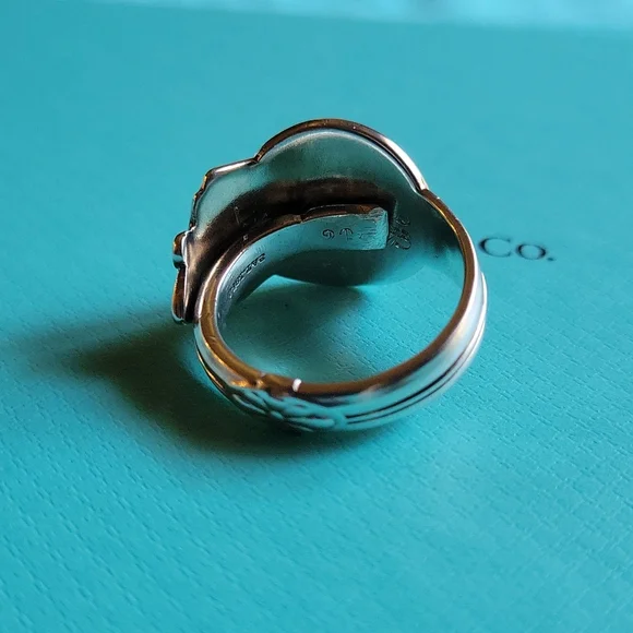 1864 Tiffany & Company/ Gorham Spartan Spoon Ring 61 - Picture 15 of 16